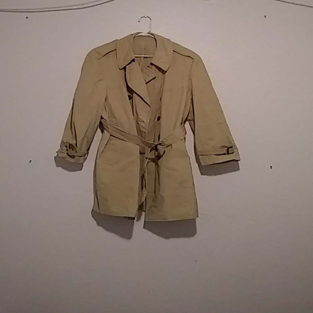 London fog trench coat